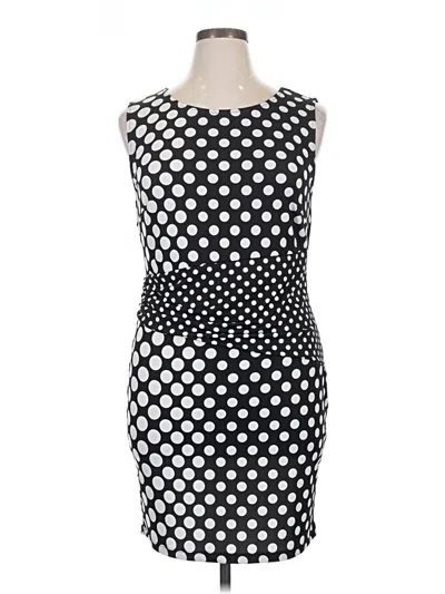 Pre-owned Venus Cocktail Dress In Black