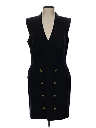 Pre-owned Venus Cocktail Dress In Black