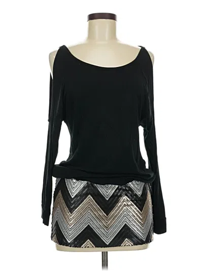 Pre-owned Venus Cocktail Dress In Black