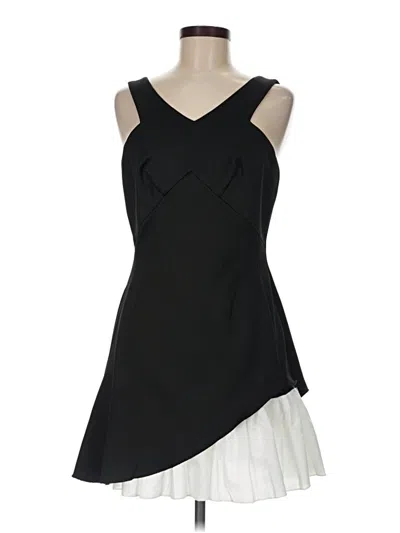 Pre-owned Venus Cocktail Dress In Black