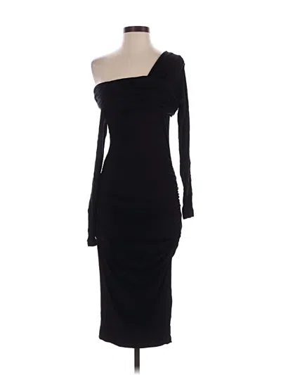 Pre-owned Venus Cocktail Dress In Black