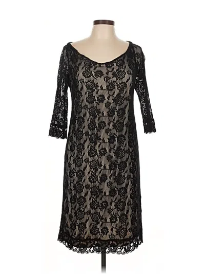 Pre-owned Venus Cocktail Dress In Black