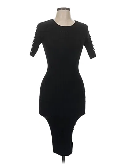 Pre-owned Venus Cocktail Dress In Black