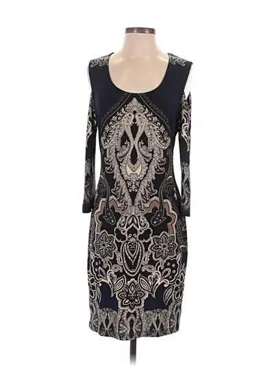 Pre-owned Venus Cocktail Dress In Black