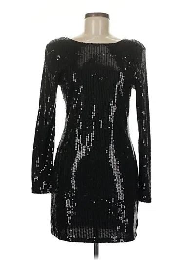 Pre-owned Venus Cocktail Dress In Black