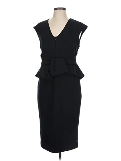 Pre-owned Venus Cocktail Dress In Black
