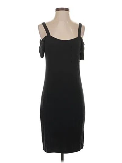 Pre-owned Venus Cocktail Dress In Black