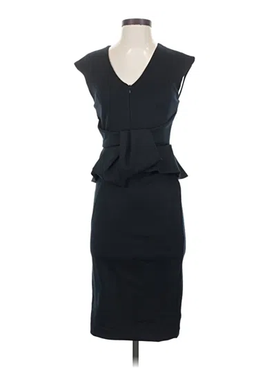 Pre-owned Venus Cocktail Dress In Black