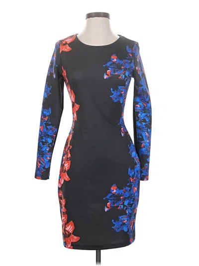 Pre-owned Venus Cocktail Dress In Black