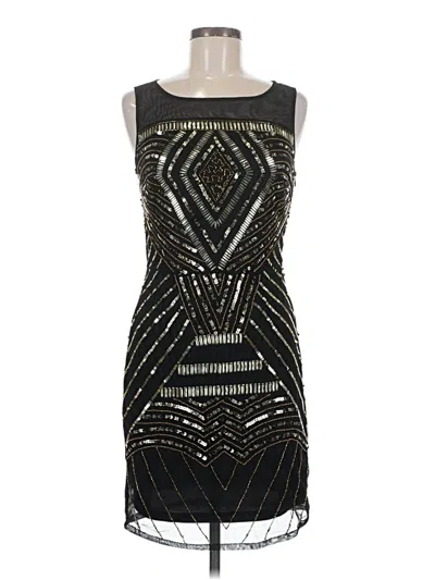 Pre-owned Venus Cocktail Dress In Black
