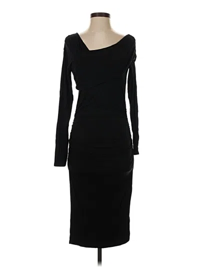 Pre-owned Venus Cocktail Dress In Black