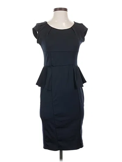 Pre-owned Venus Cocktail Dress In Black