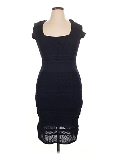 Pre-owned Venus Cocktail Dress In Black