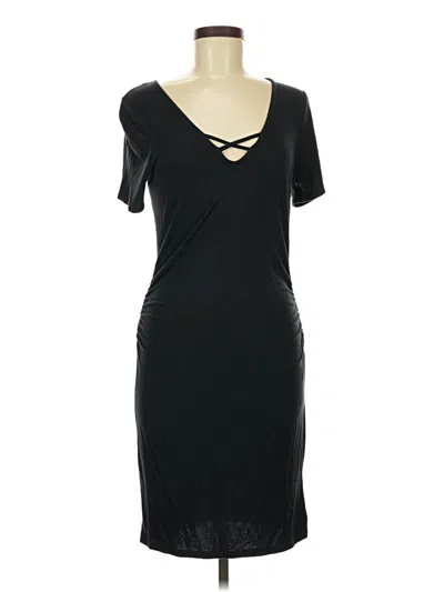 Pre-owned Venus Cocktail Dress In Black