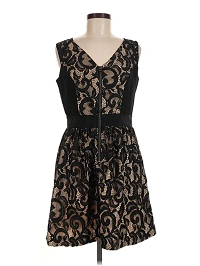 Pre-owned Venus Cocktail Dress In Black