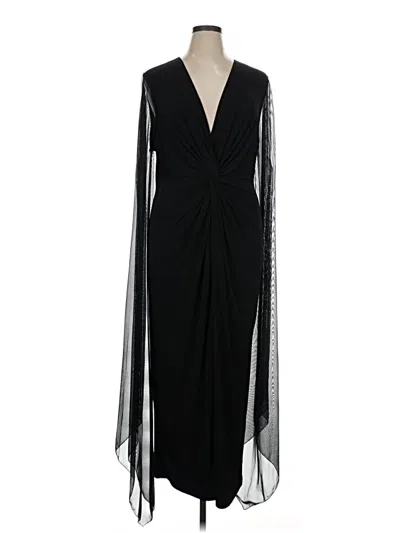 Pre-owned Venus Cocktail Dress In Black