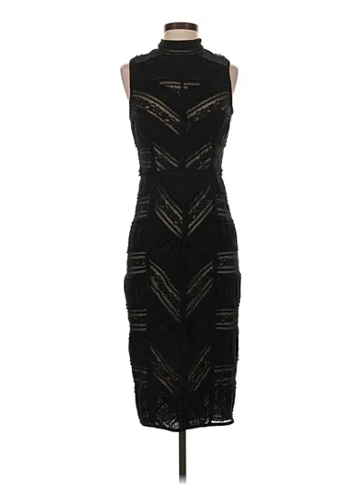 Pre-owned Venus Cocktail Dress In Black