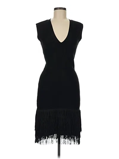 Pre-owned Venus Cocktail Dress In Black