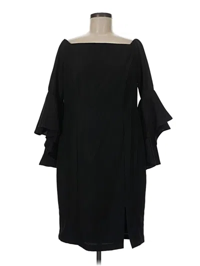 Pre-owned Venus Cocktail Dress In Black