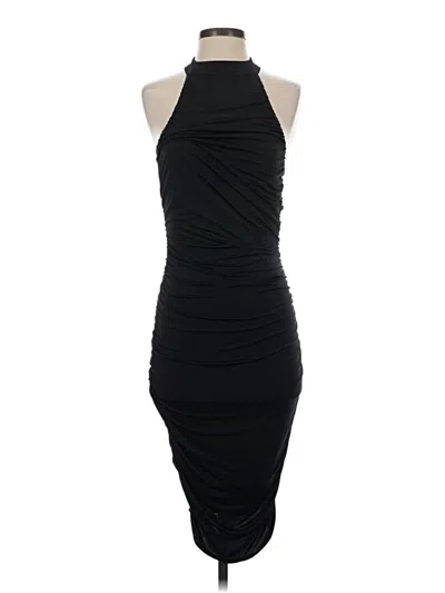Pre-owned Venus Cocktail Dress In Black