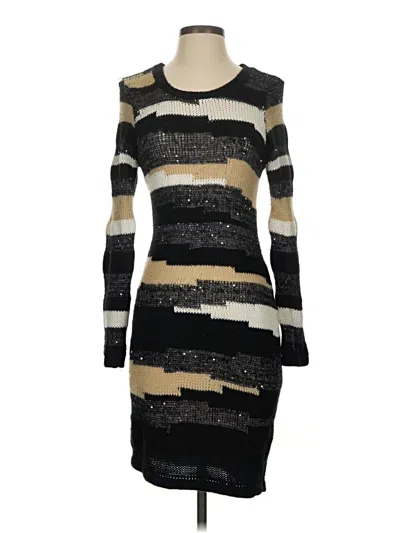 Pre-owned Venus Cocktail Dress In Black