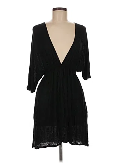 Pre-owned Venus Cocktail Dress In Black