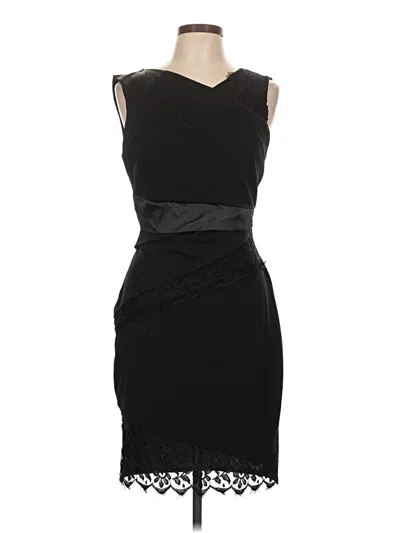 Pre-owned Venus Cocktail Dress In Black