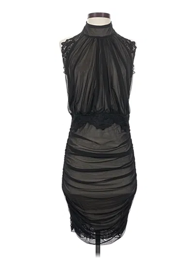 Pre-owned Venus Cocktail Dress In Black