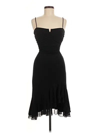 Pre-owned Venus Cocktail Dress In Black