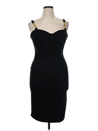 Pre-owned Venus Cocktail Dress In Black