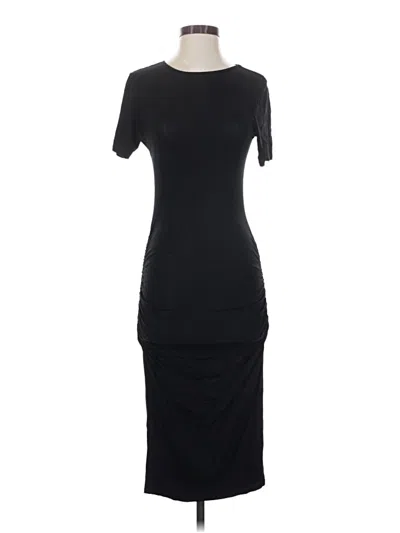 Pre-owned Venus Cocktail Dress In Black