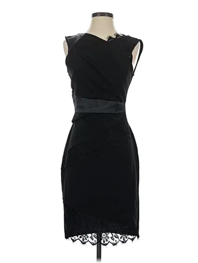 Pre-owned Venus Cocktail Dress In Black