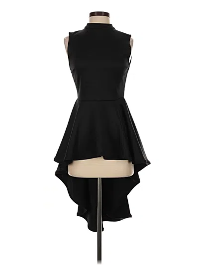Pre-owned Venus Cocktail Dress In Black