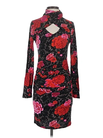 Pre-owned Venus Cocktail Dress In Black