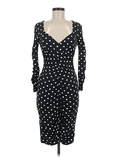 Pre-owned Venus Cocktail Dress In Black