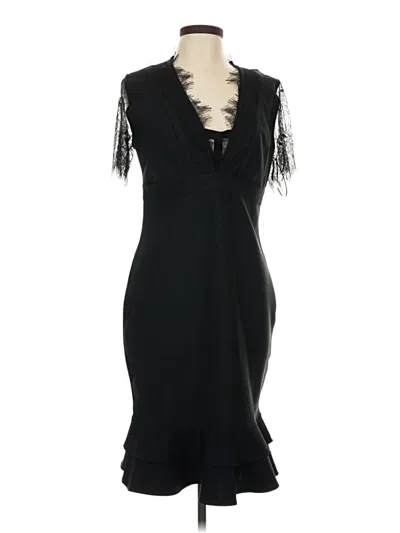 Pre-owned Venus Cocktail Dress In Black