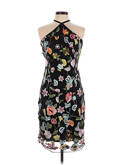 Pre-owned Venus Cocktail Dress In Black
