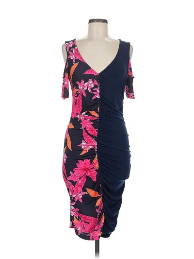 Pre-owned Venus Cocktail Dress In Blue