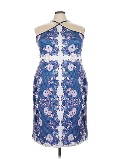 Pre-owned Venus Cocktail Dress In Blue