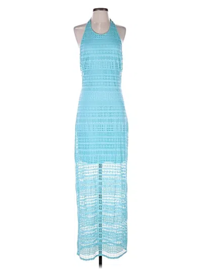 Pre-owned Venus Cocktail Dress In Blue