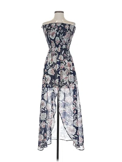 Pre-owned Venus Cocktail Dress In Blue