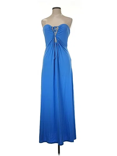 Pre-owned Venus Cocktail Dress In Blue