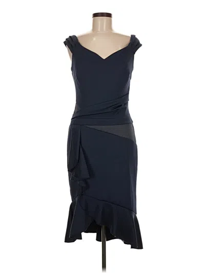 Pre-owned Venus Cocktail Dress In Blue