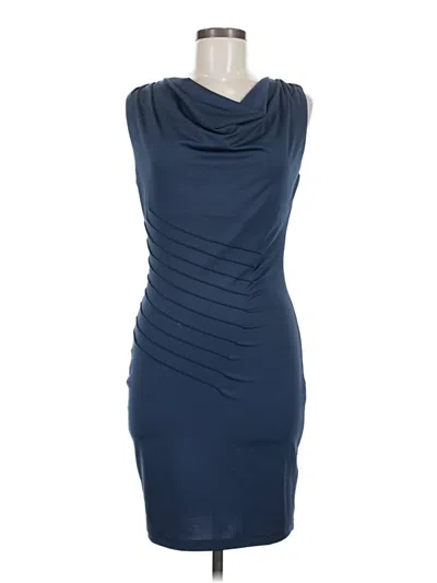 Pre-owned Venus Cocktail Dress In Blue