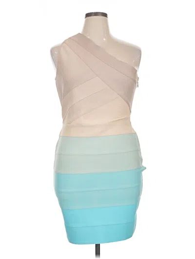 Pre-owned Venus Cocktail Dress In Blue