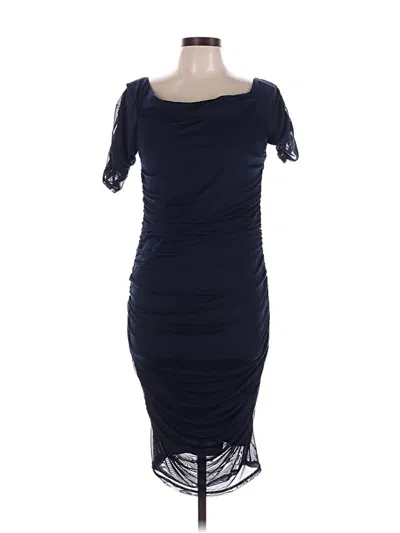 Pre-owned Venus Cocktail Dress In Blue