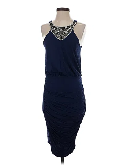 Pre-owned Venus Cocktail Dress In Blue