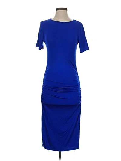 Pre-owned Venus Cocktail Dress In Blue