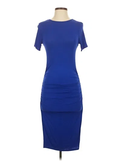 Pre-owned Venus Cocktail Dress In Blue