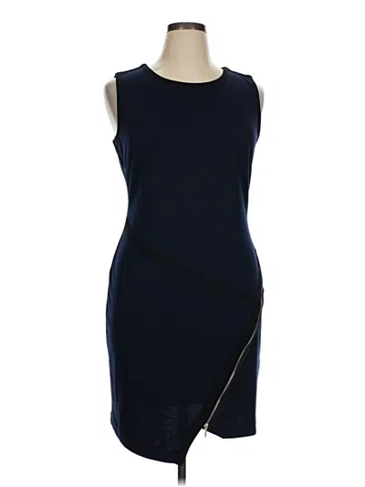 Pre-owned Venus Cocktail Dress In Blue